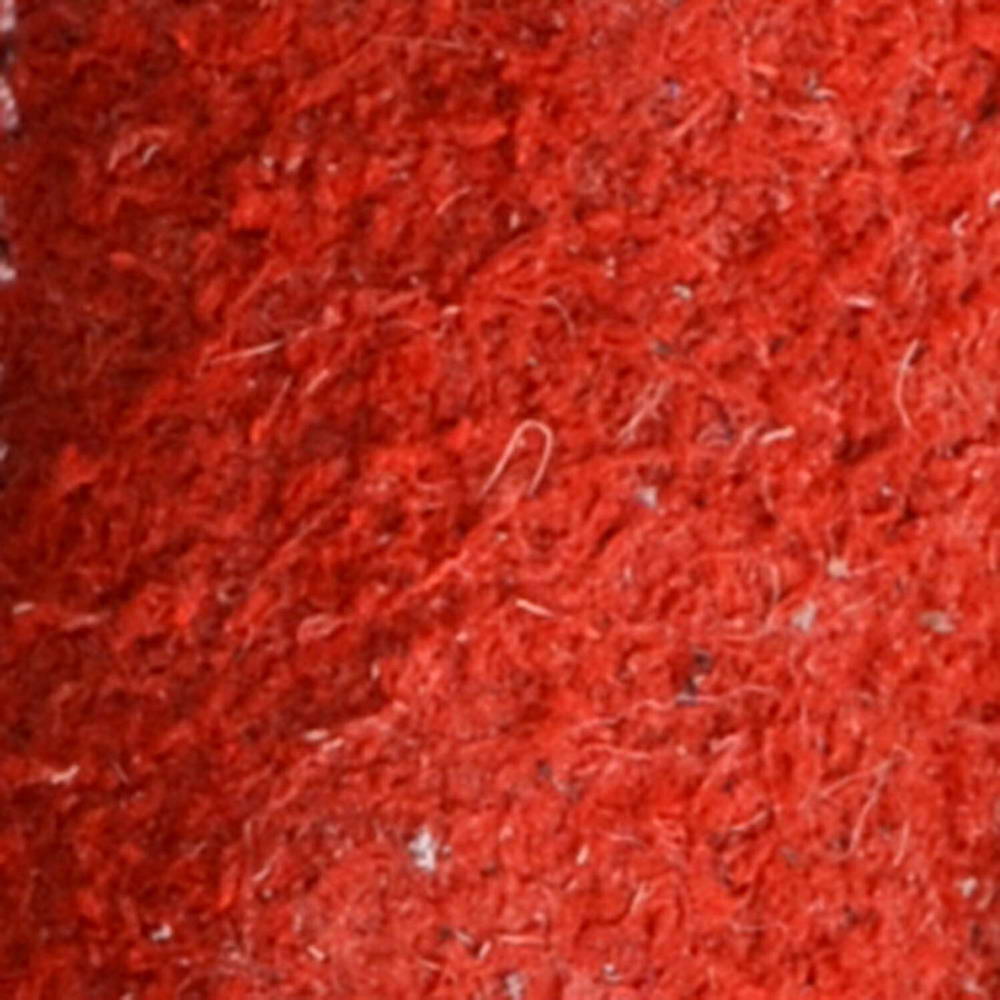 Usnjena kost rdeče barve - igrača za pse iz naravnih materialov