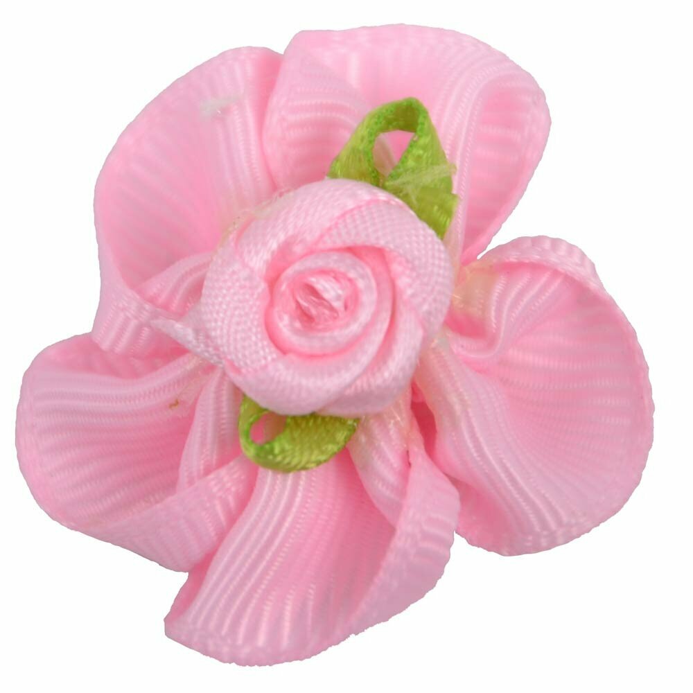 Roza vrtnica - mašnica za psa iz kolekcije GogiPet