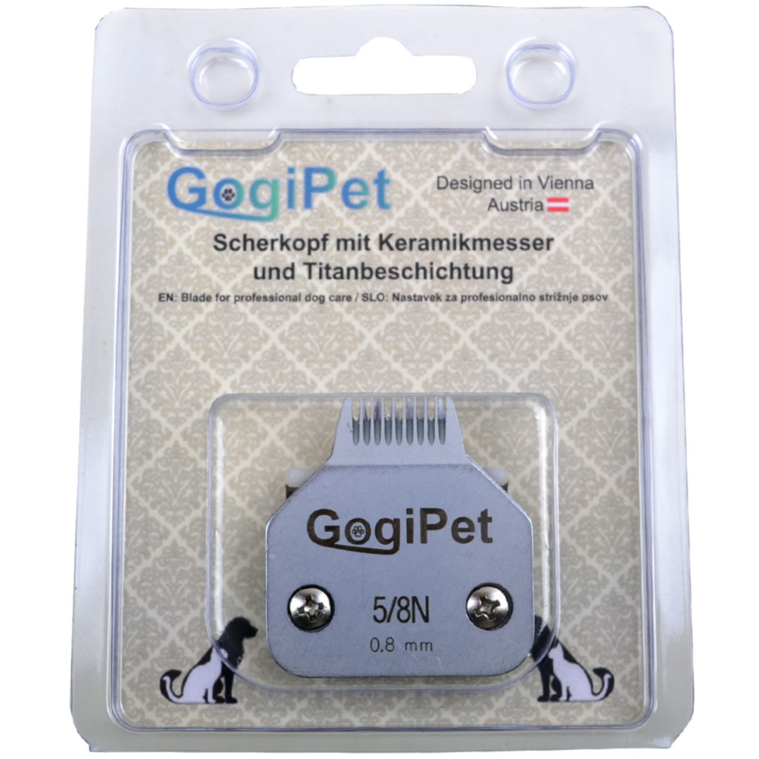 GogiPet Clip ali Snap On nastavek Size 5/8N (0,8 mm) za striženje tačk