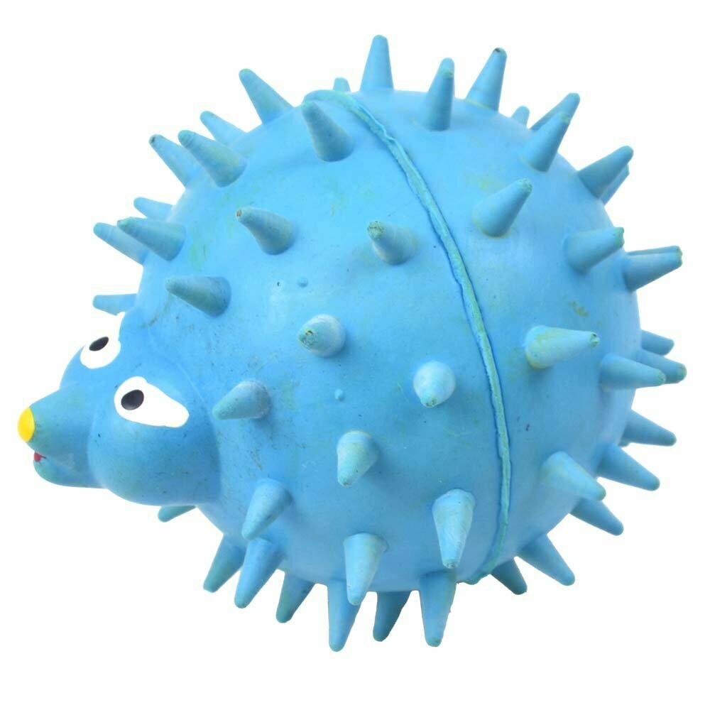 Igrača za majhne pse - modri ježek