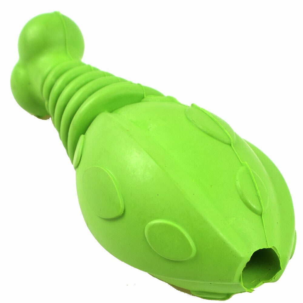 GogiPet® igrače za pse - zeleno bedro velikosti 11,5 cm