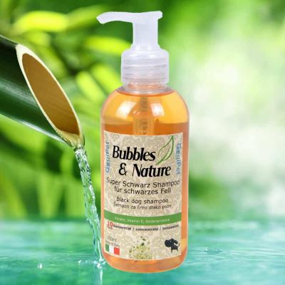 Naravni šampon za črne pse Bubbles & Nature