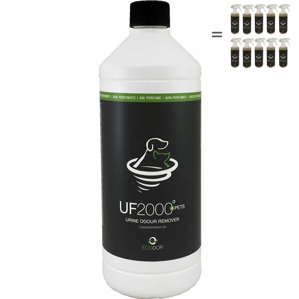 Ecodor UF2000 odstranjevalec urina - 5x  koncentrat - 1 l