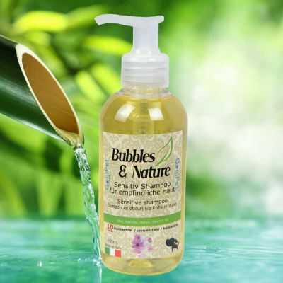 Naravni šampon za občutljivo kožo in dlako psov